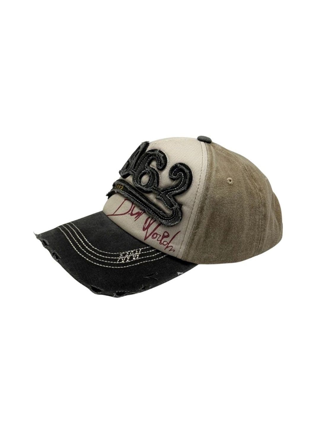 The Tie Hub Men Embroidered Cotton Vintage 1962 Snapback Baseball Sports Cap - view 1