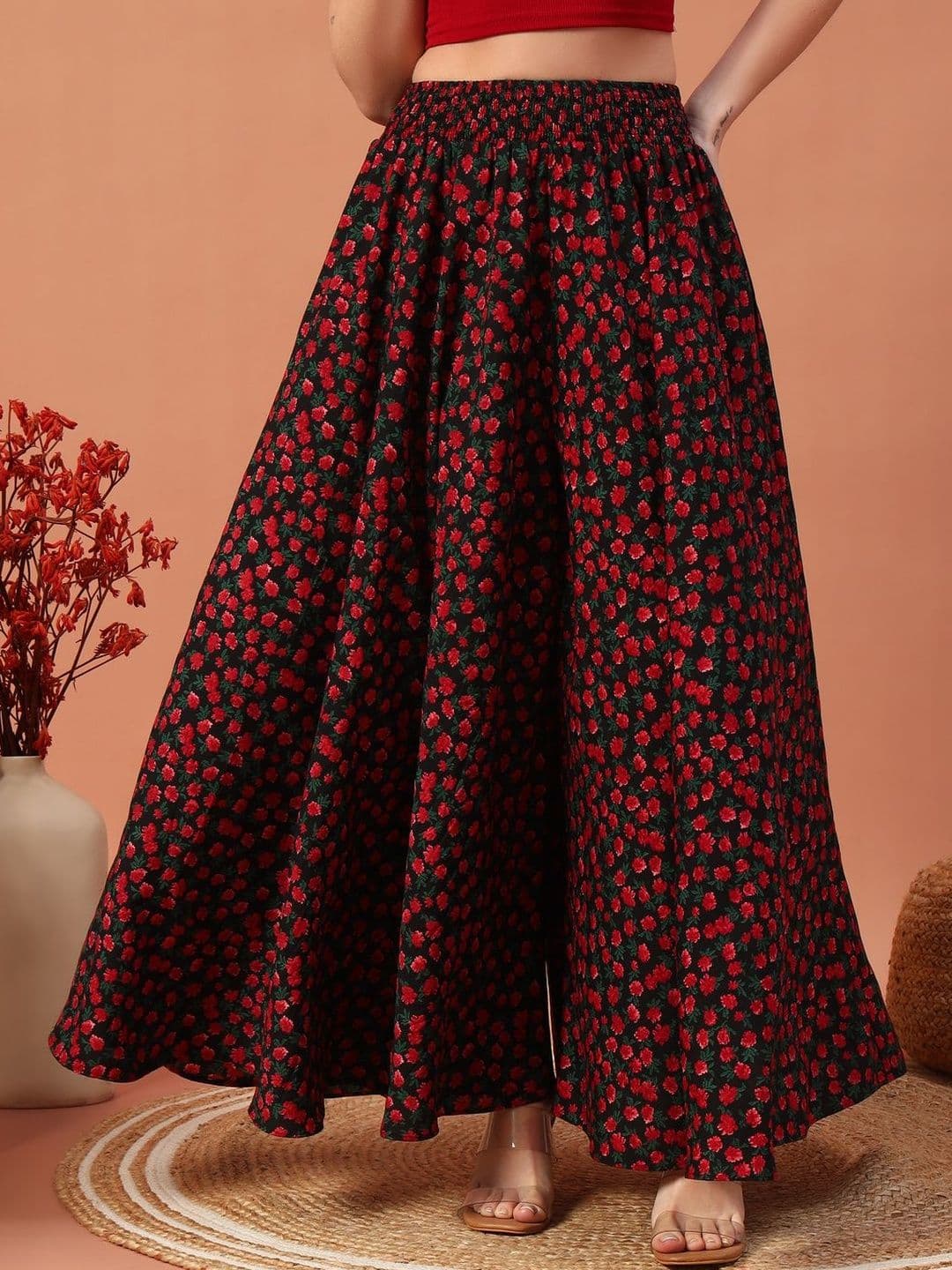 LookShine Women Floral Printed Skirt - view 1