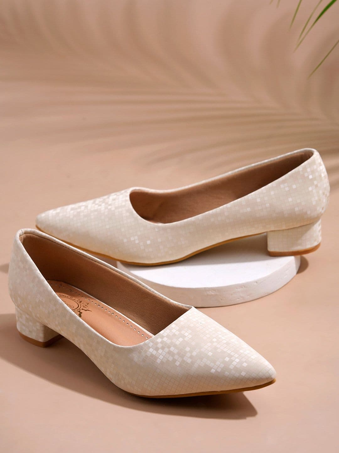 Stylestry Women Printed Block Heel Pumps - view 1
