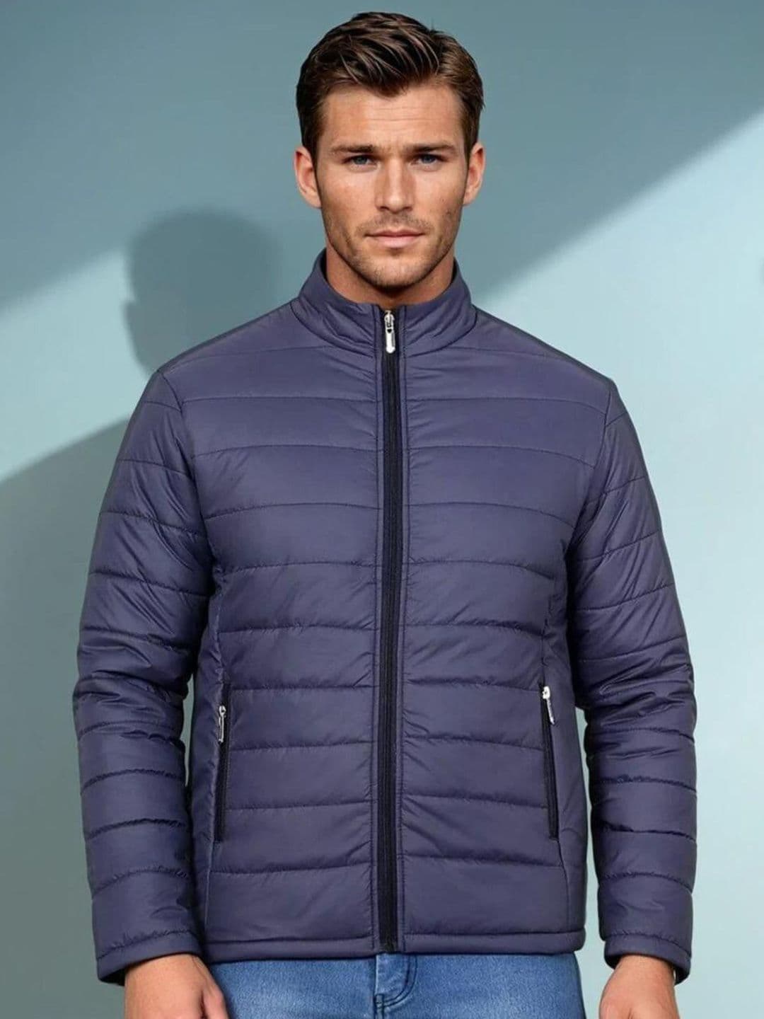 Kotty Men Mock Collar Puffer Jacket - view 1