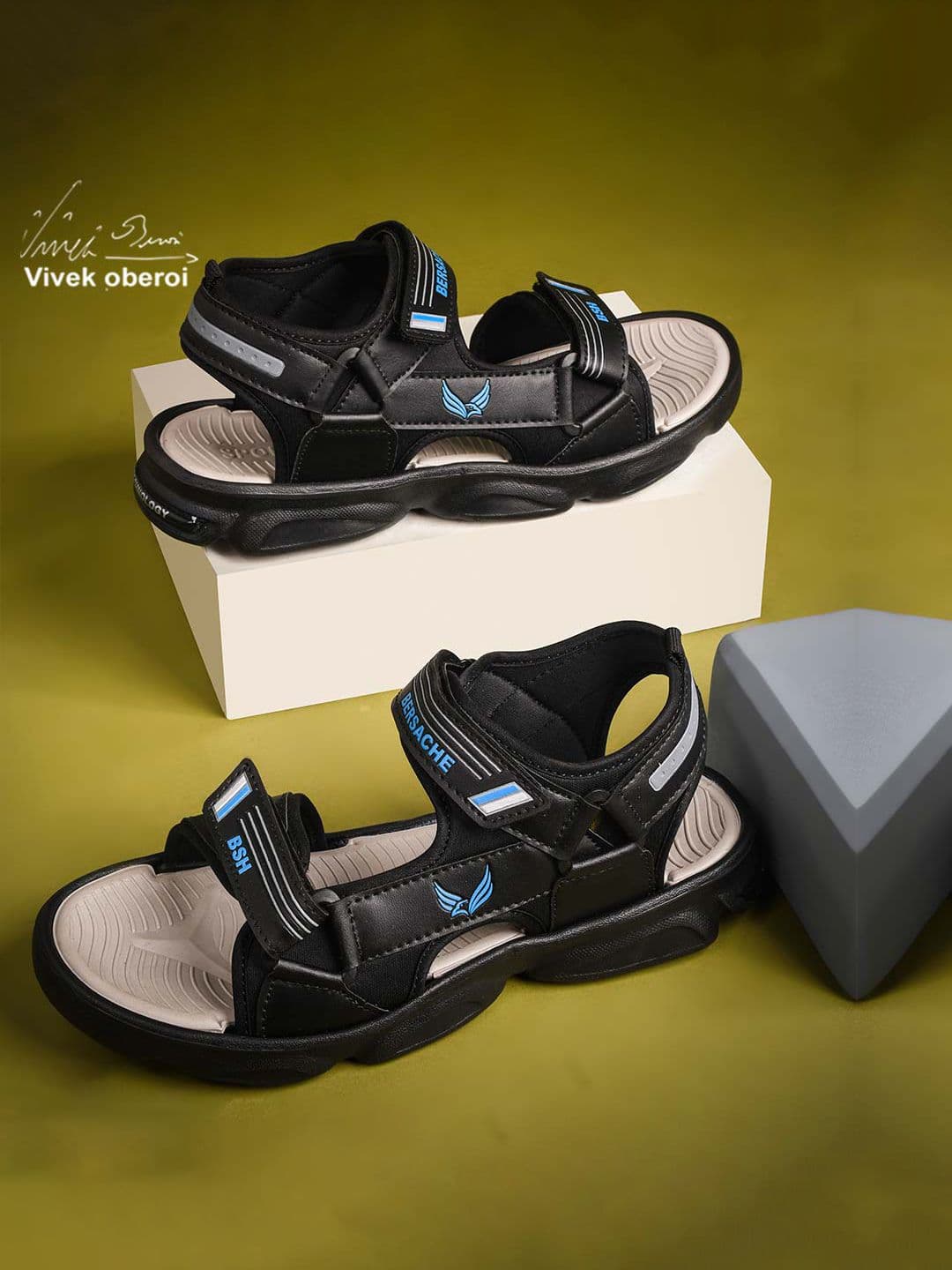 BERSACHE Men Anti Skid Flexible Lightweight EVA Sandals - view 1