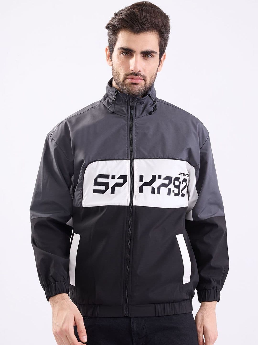 SPYKAR Men Straight Fit Stand Collar Casual Jackets - view 1