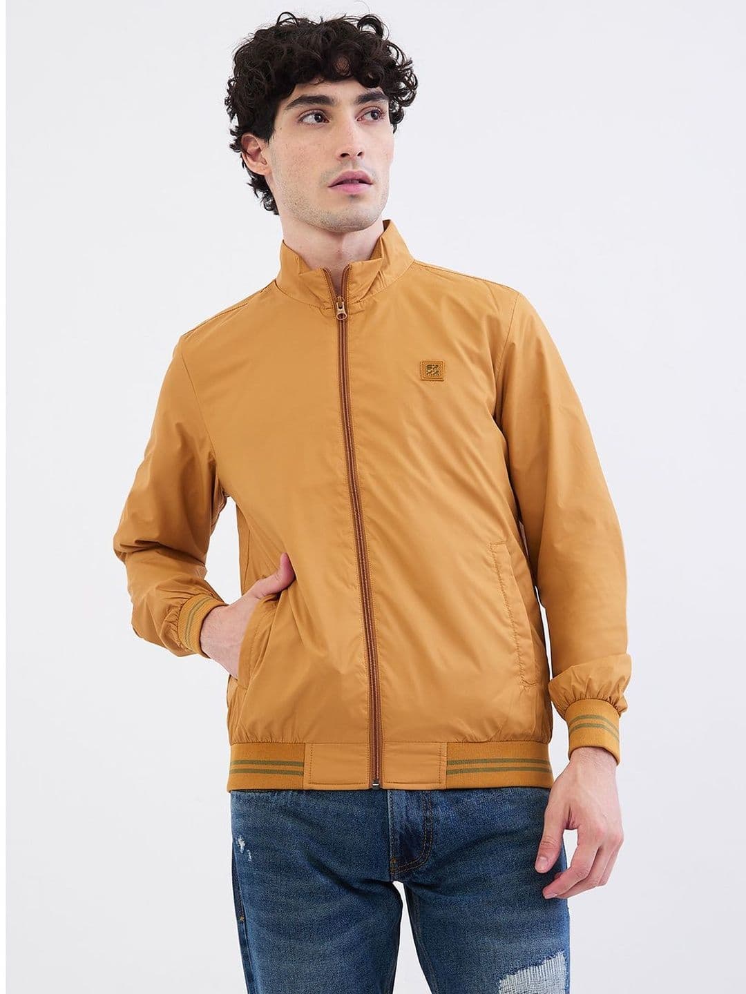SPYKAR Men Brown Polyester Jackets - view 1