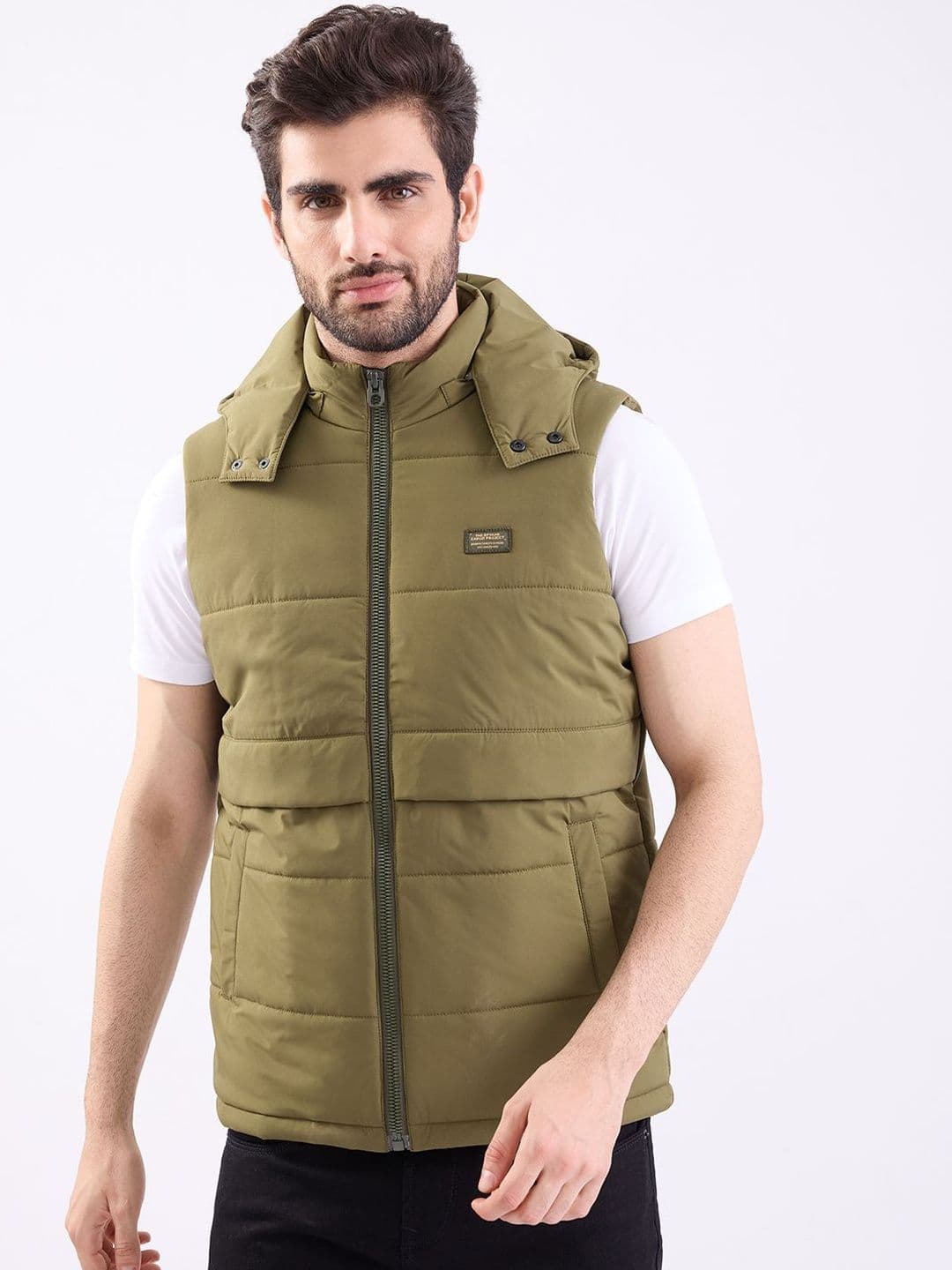 SPYKAR Men Green Polyester Jackets - view 1