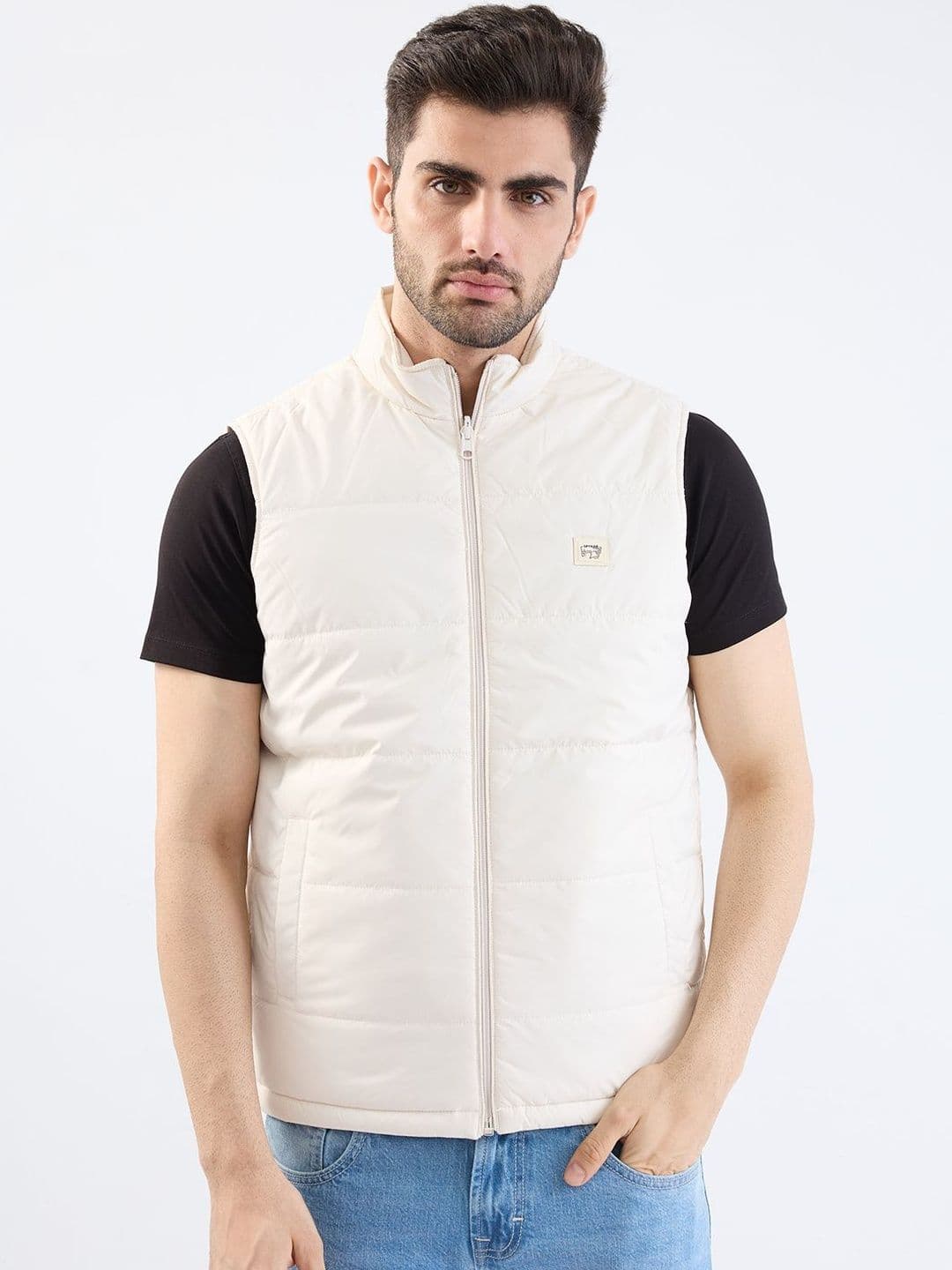 SPYKAR Men White Polyester Jackets - view 1