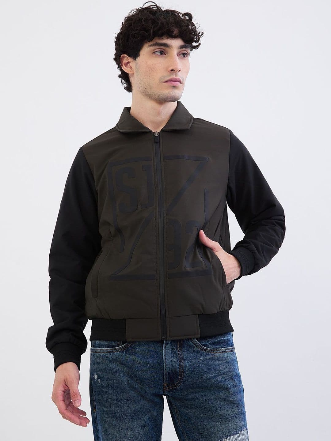 SPYKAR Men Green Polyester Jackets - view 1