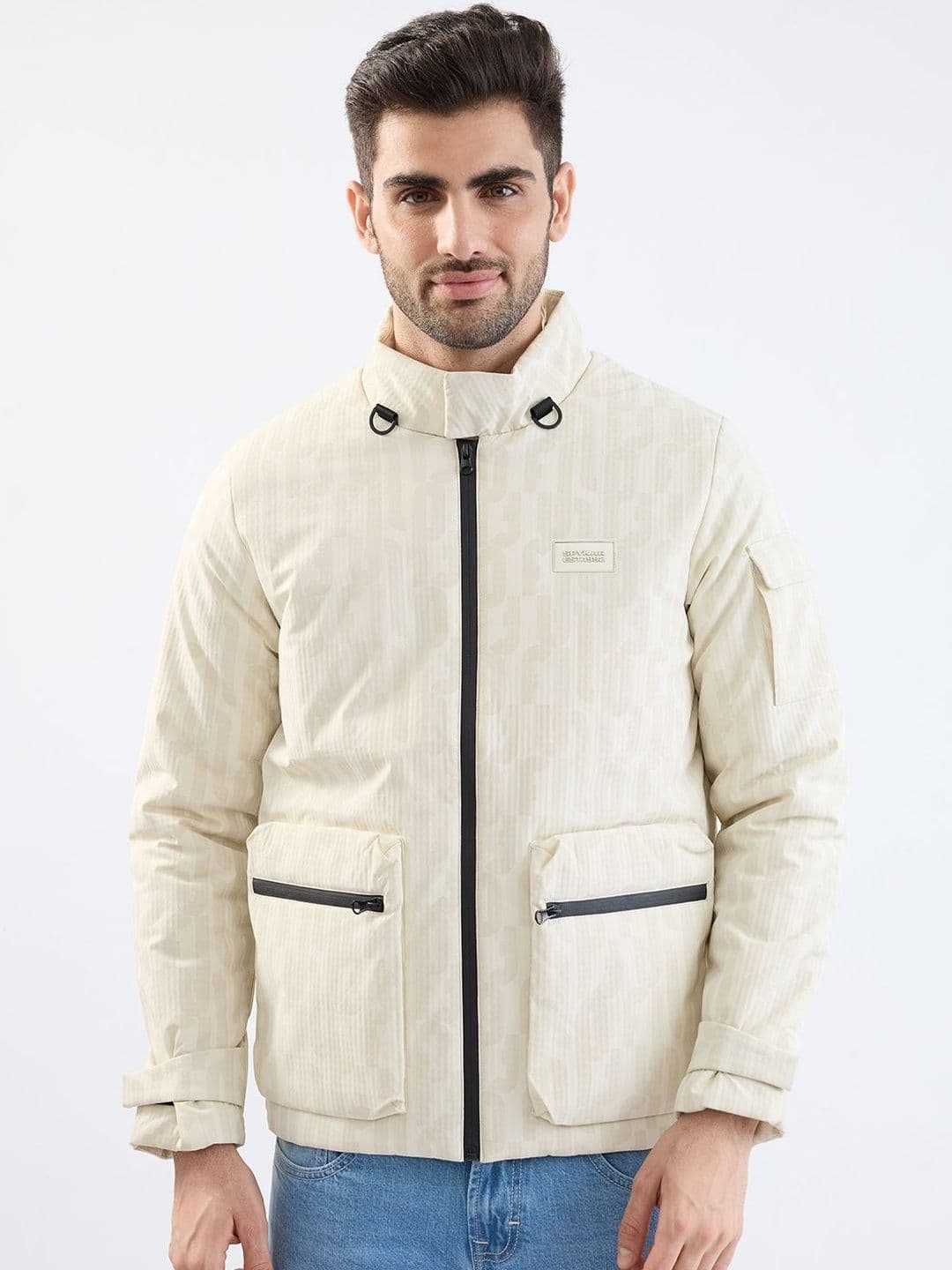SPYKAR Men Brown Polyester Jackets - view 1