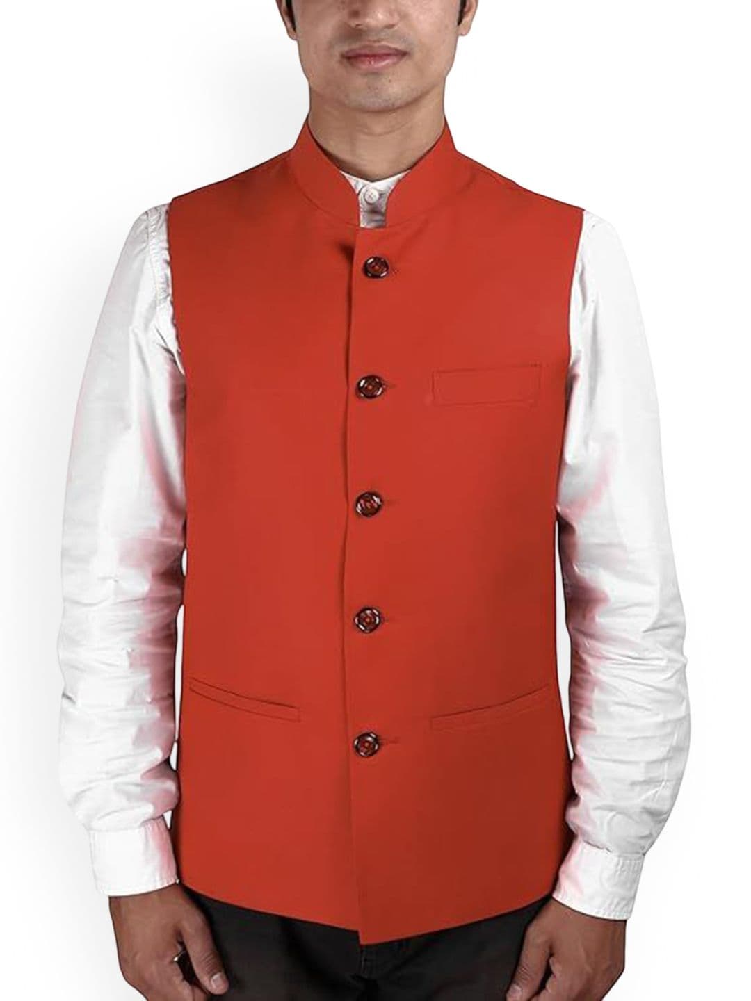 Men Style Men Mandarin Collar Sleeveless Nehru Jackets - view 1