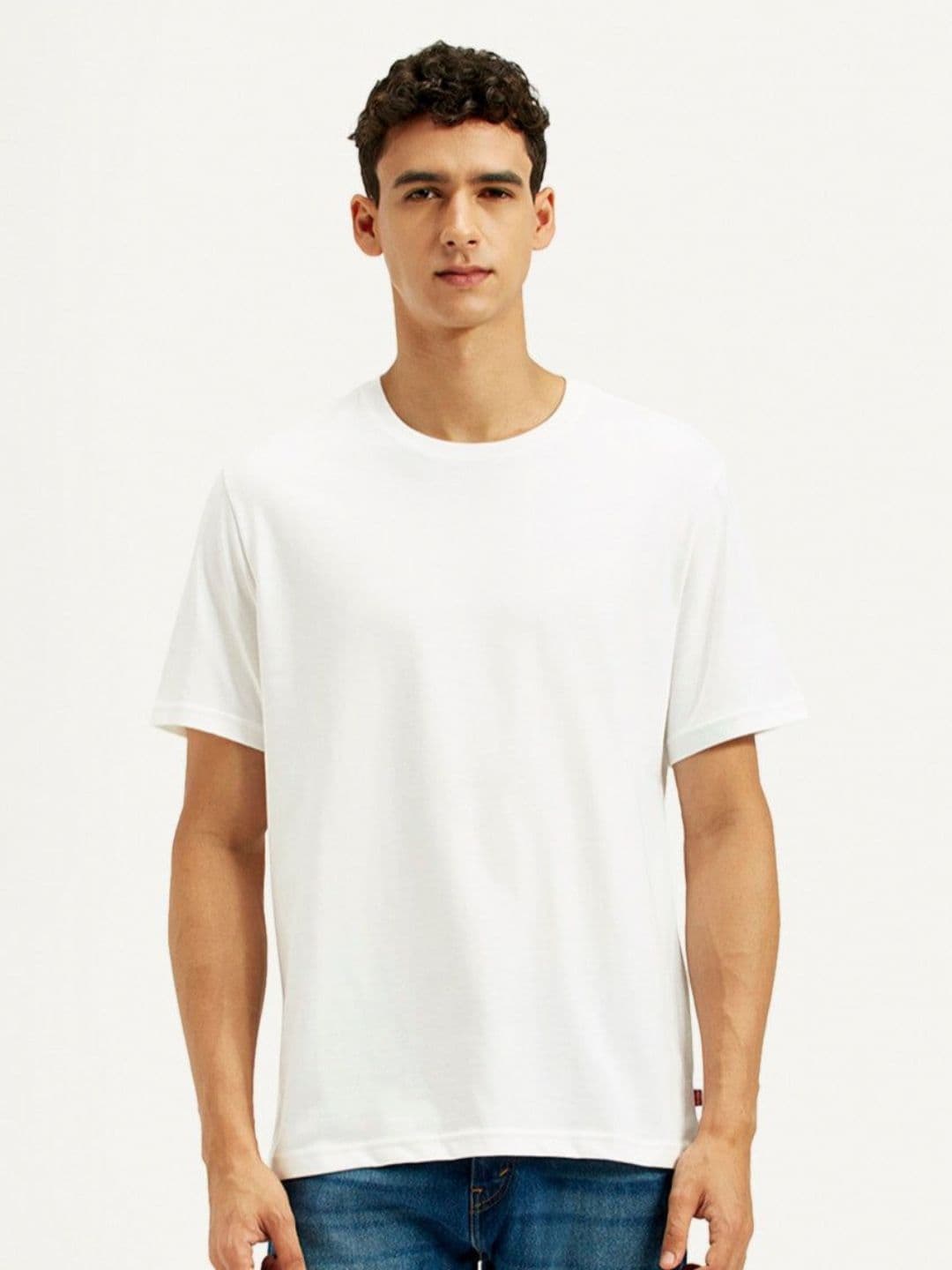 Levis Round Neck Cotton Casual T-shirt - view 1