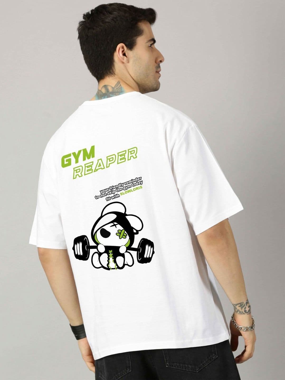 CRYPTIC Men Graphic Printed Round Neck Cotton Oversized T-shirt - view 1