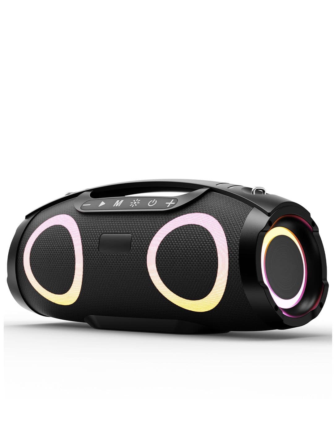 GOBOULT Bassbox Q60 Upto 14H Battery, 60W Bass Output, RGB LED Light, Dual Drivers, 5.4v 60 W Bluetooth Speaker - view 1