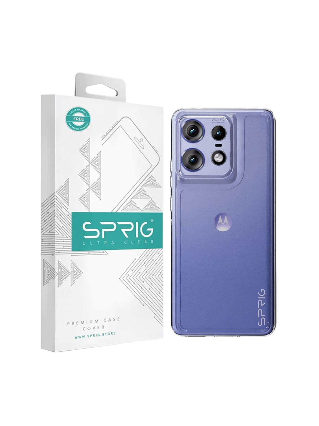 SPRIG Moto Edge 50 Pro Bayer Transparent Back Cover - view 1
