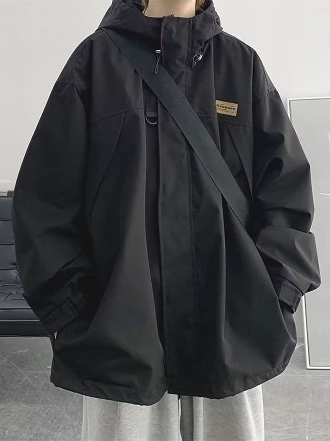StyleCast x Revolte Men Hooded Collar Tailored Jacket - view 1