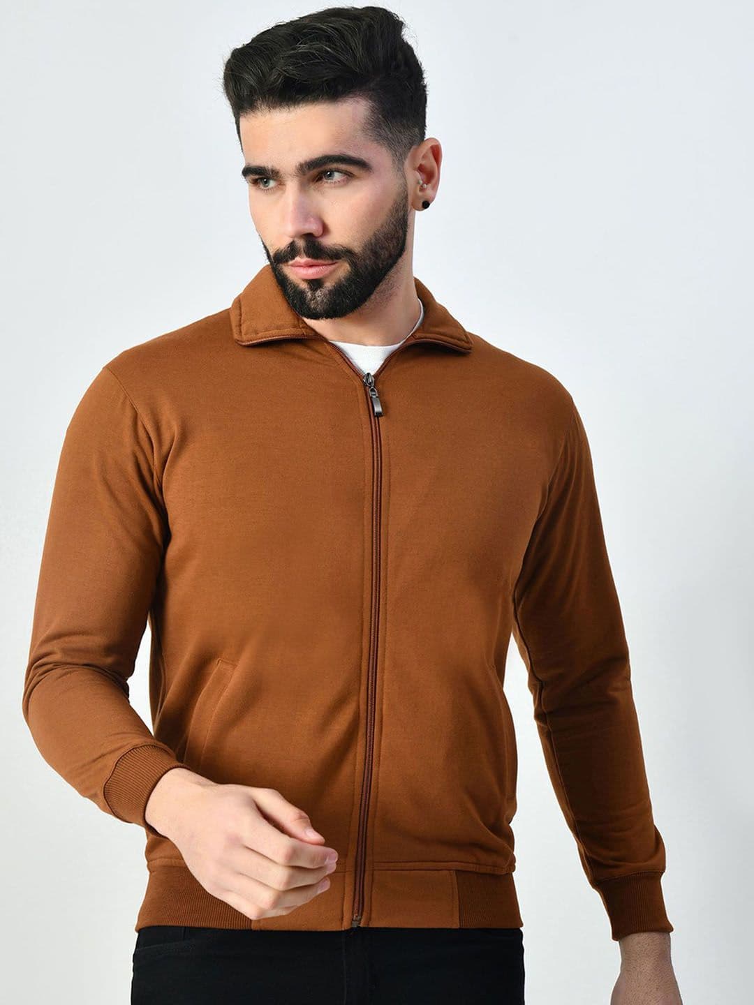 BAESD Fleece Lightweight Open Front Stand Collar Long Sleeves Jacket - view 1
