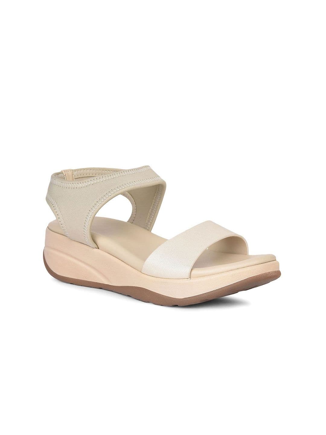 Bata Women Open Toe Wedge Sandals - view 1