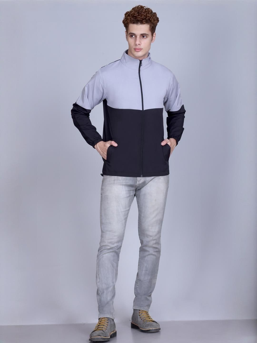 Roadster Men Windcheater Open Front Jacket - view 1