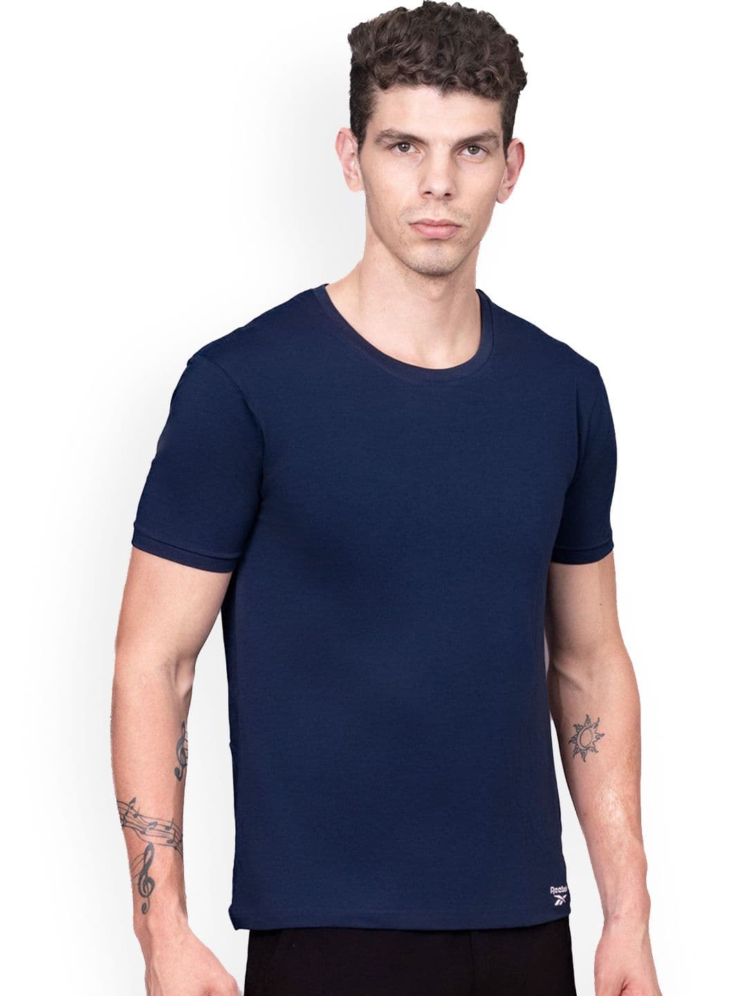 Reebok Men Round Neck Lounge T-Shirt - view 1