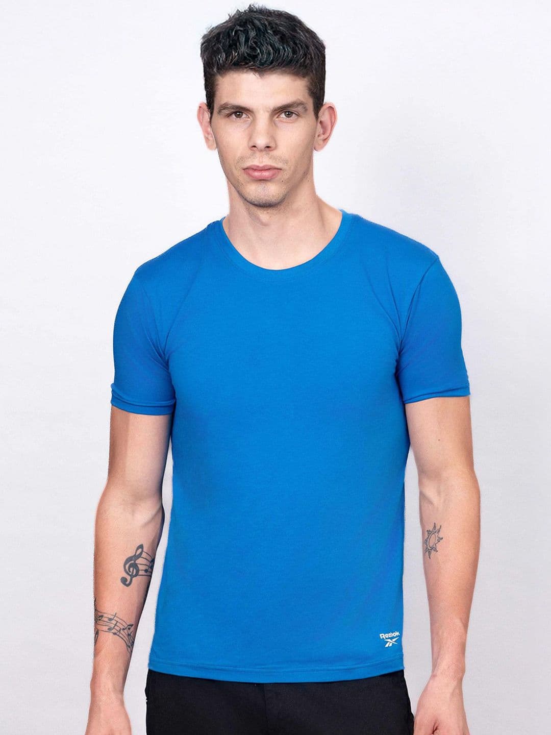 Reebok Men Round Neck Lounge T-Shirt - view 1