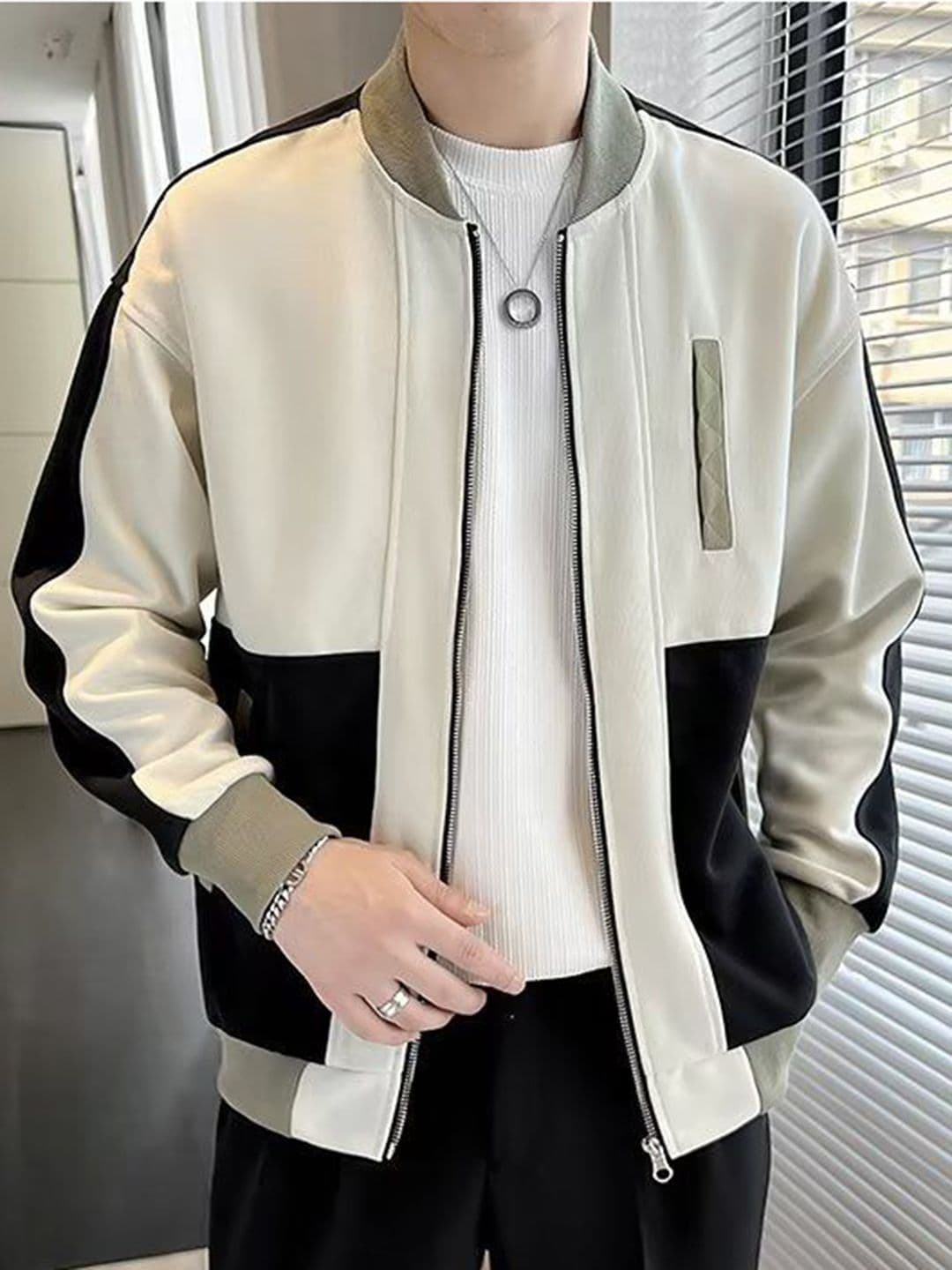 StyleCast Men Open Front Jacket - view 1