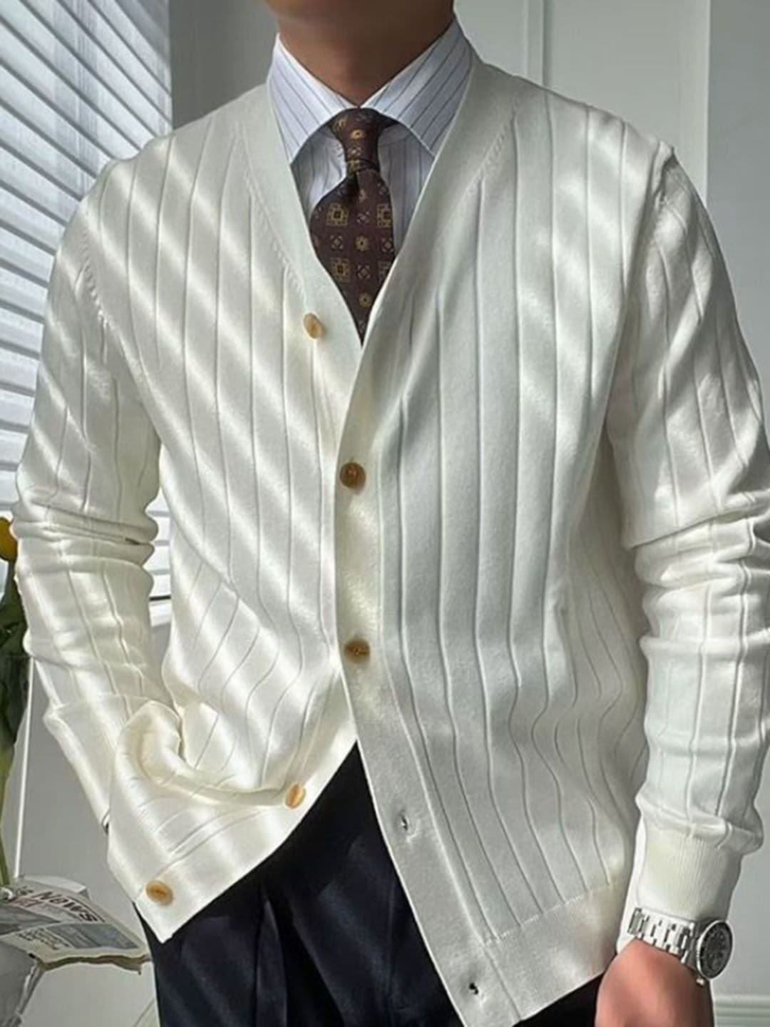 StyleCast Men Shawl Collar Open Front Jacket - view 1