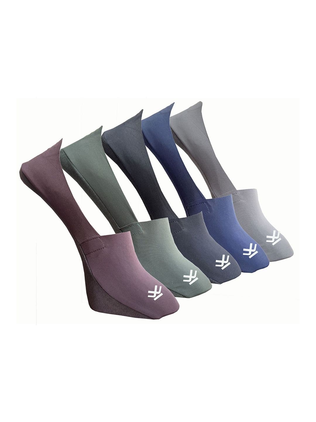 WROGN Set Of 5 Moisture Wicking Shoe Cotton Liner Socks - view 1
