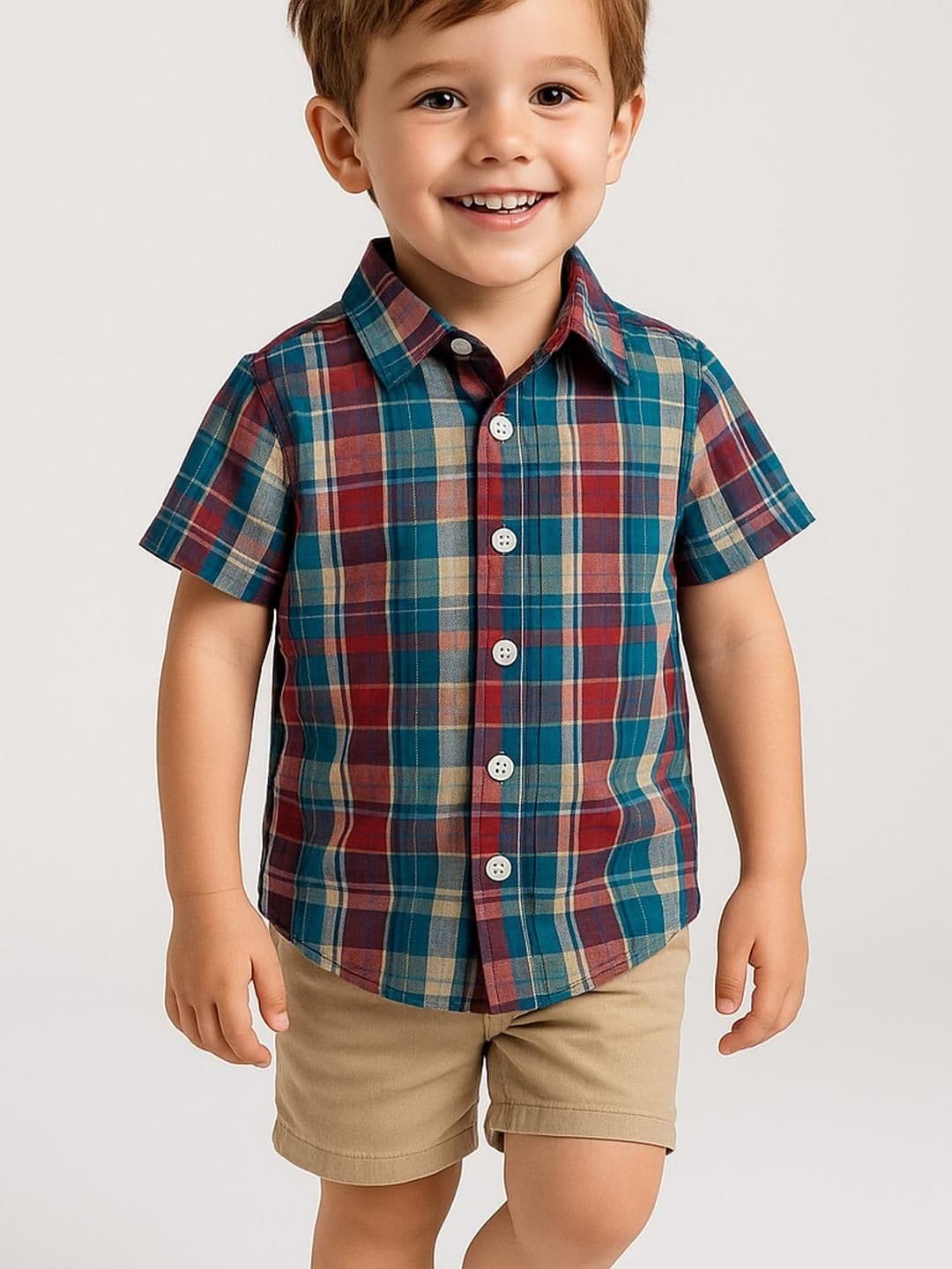 KIDGARB Boys Printed Polycotton Casual Shirt - view 1