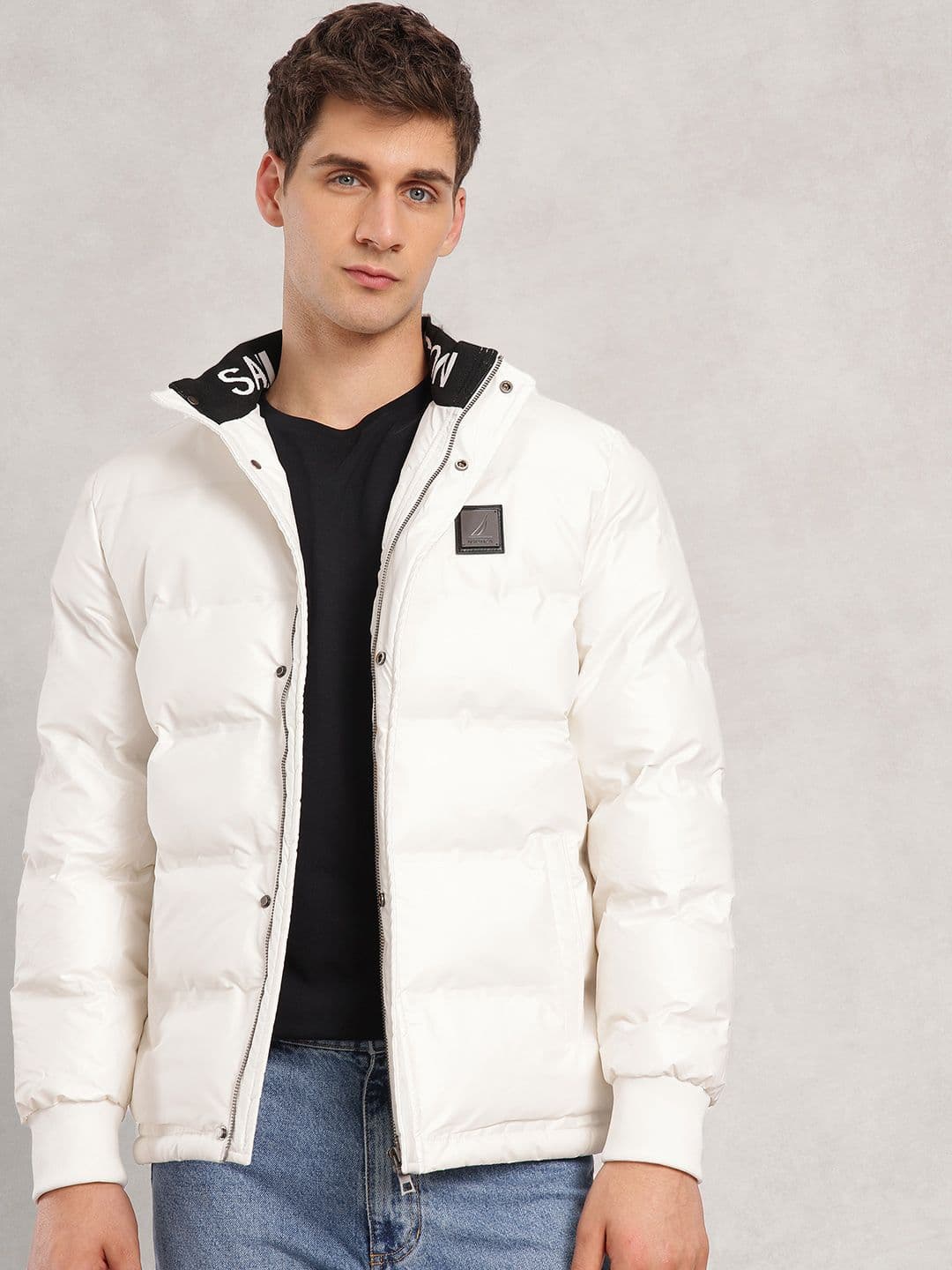 Nautica Mock Collar Puffer Jacket - view 1