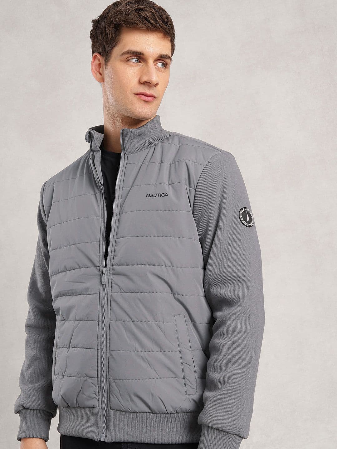 Nautica Mock Collar Padded Jacket - view 1