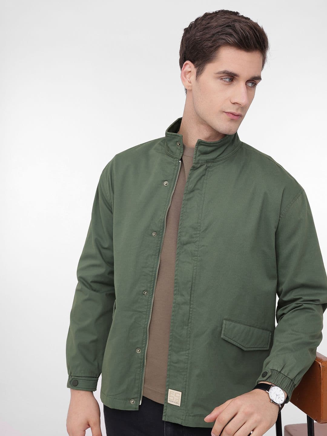 French Connection Mock Collar Tailored Jacket - view 1