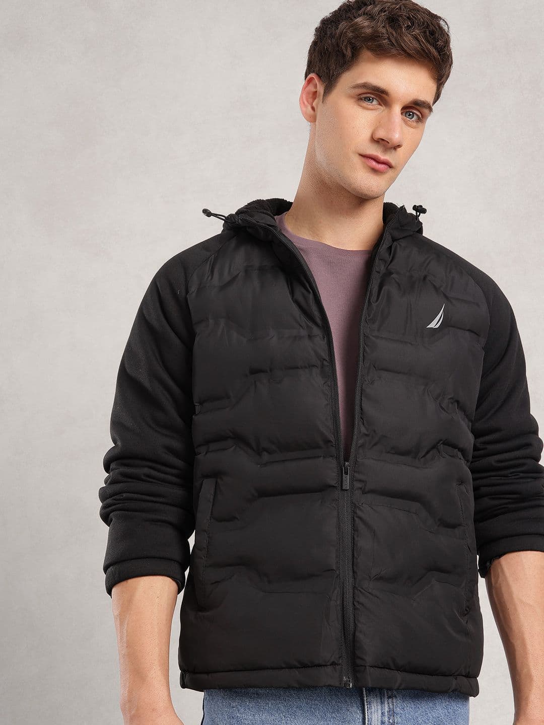 Nautica Hooded Padded Jacket - view 1
