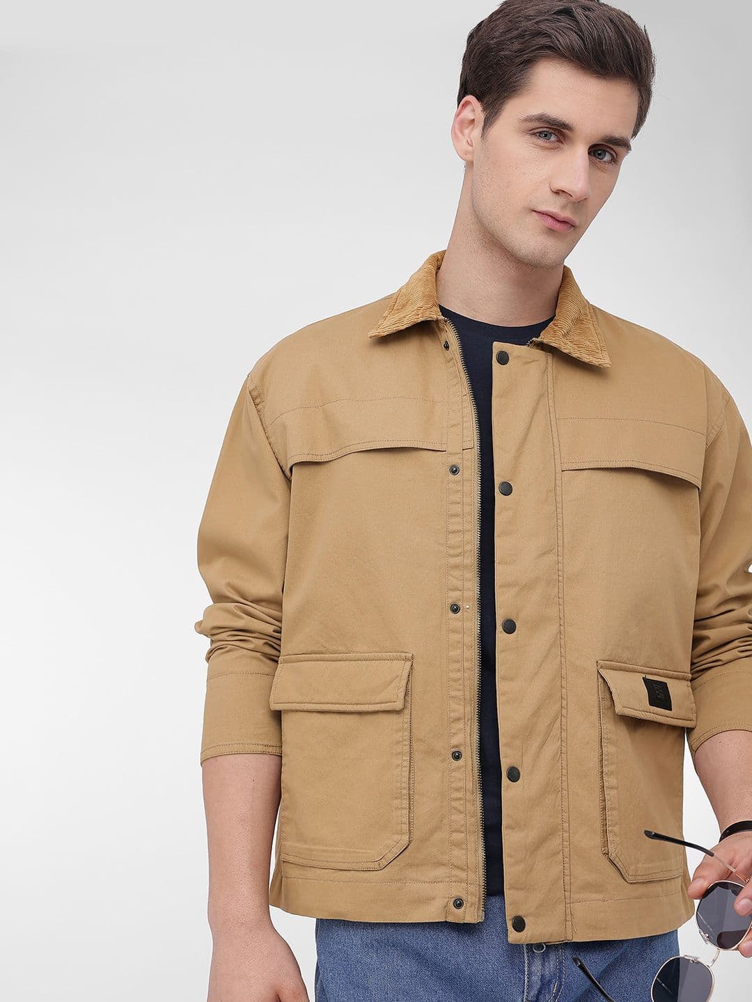 French Connection Spread Collar Tailored Jacket - view 1