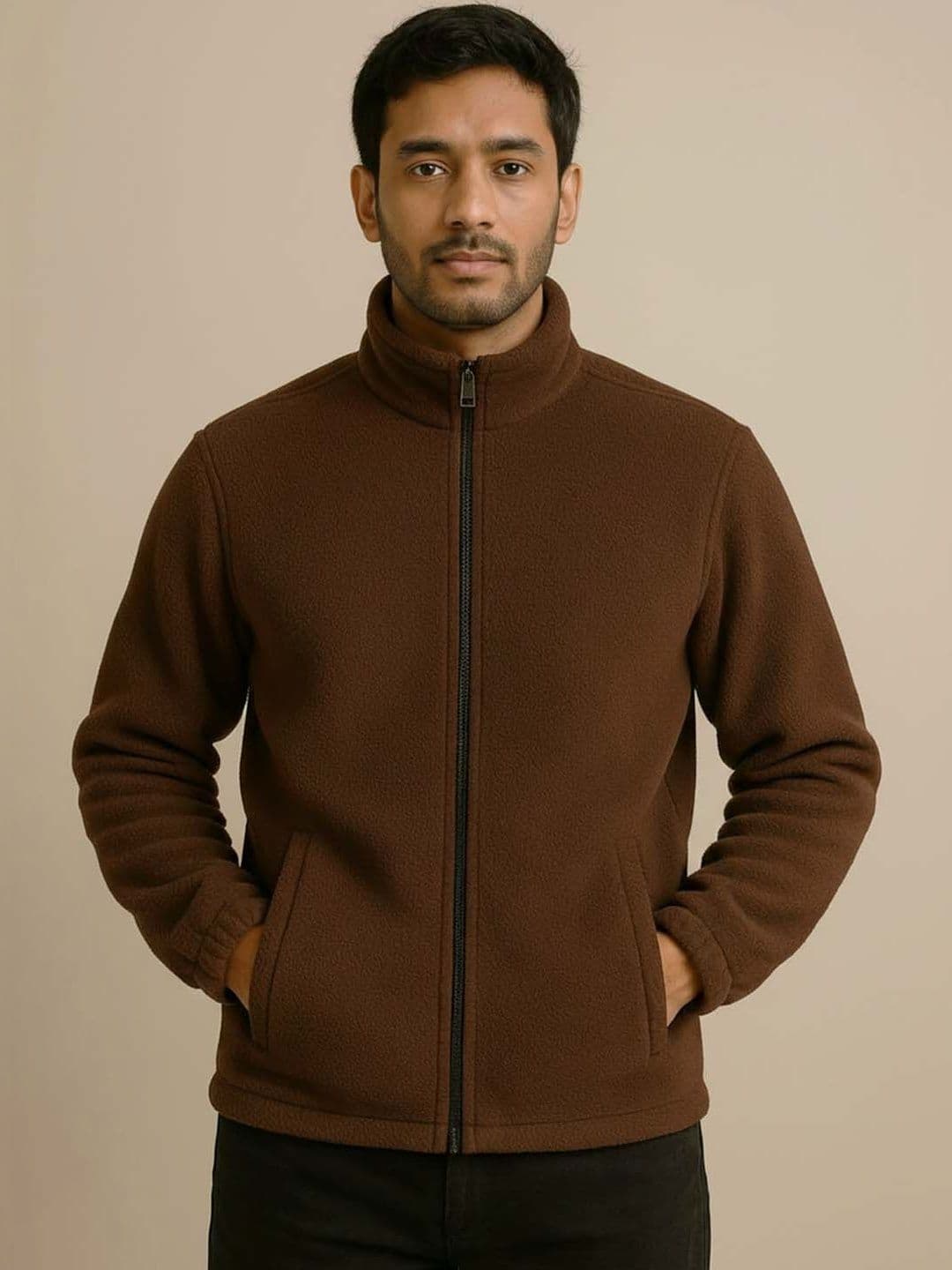 Organic Chics Men Woollen Insulator Jacket - view 1