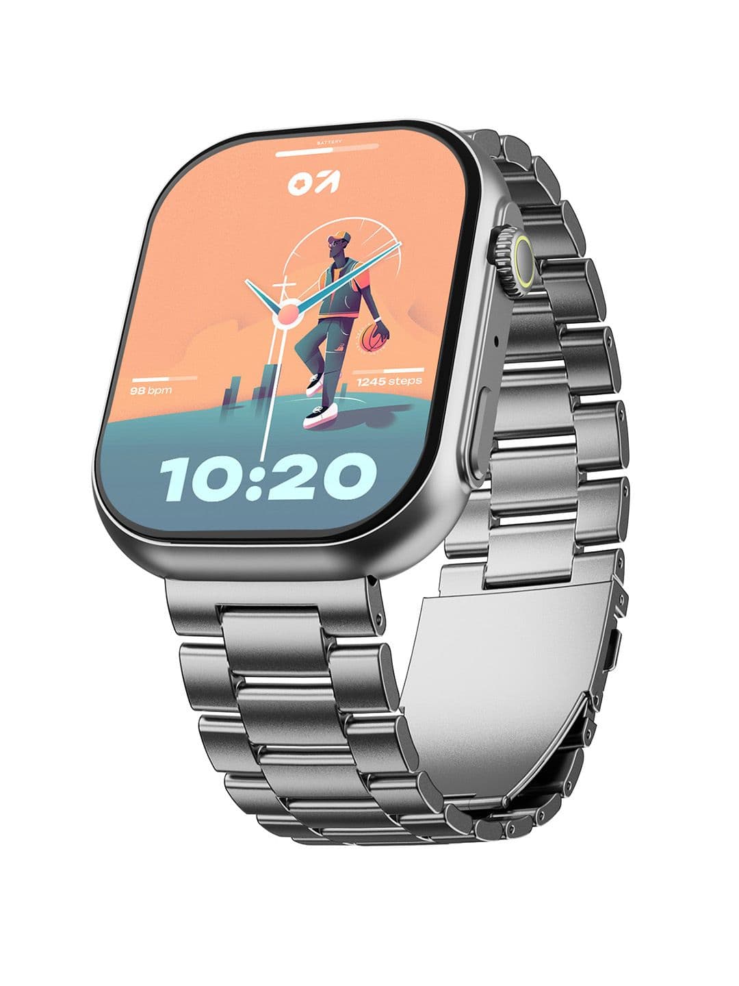 GOBOULT Drift Max 2.01''HD Screen,BT Calling, Working Crown, IP68 Smartwatch - view 1