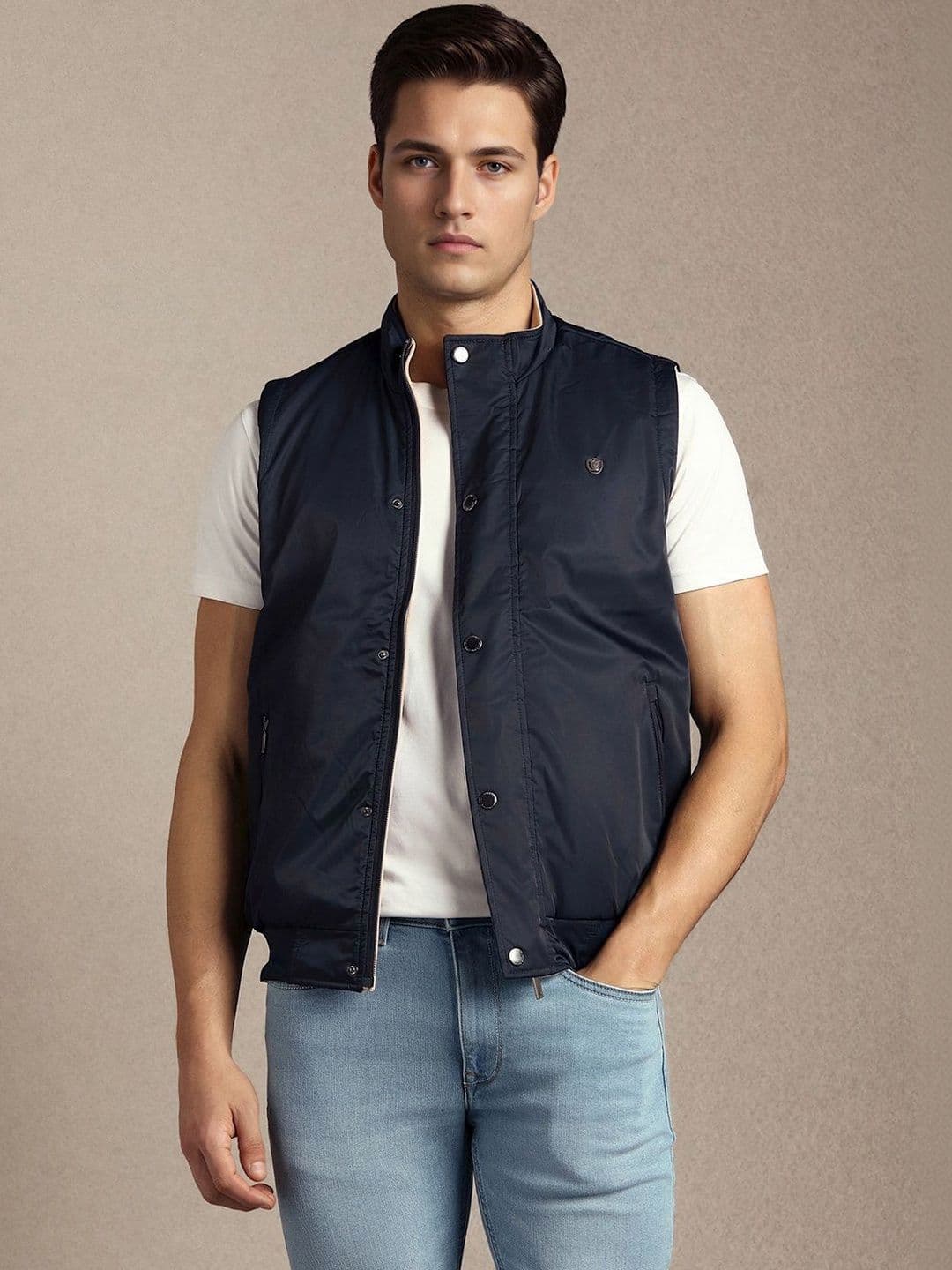 Louis Philippe Men Reversible Jacket - view 1