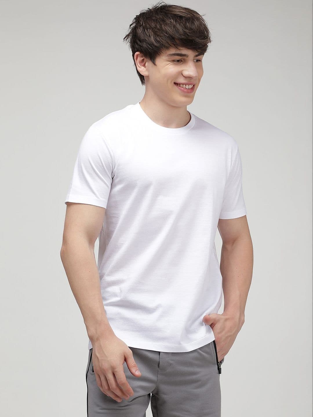 MACHO Cotton Round Neck T-Shirt - view 1
