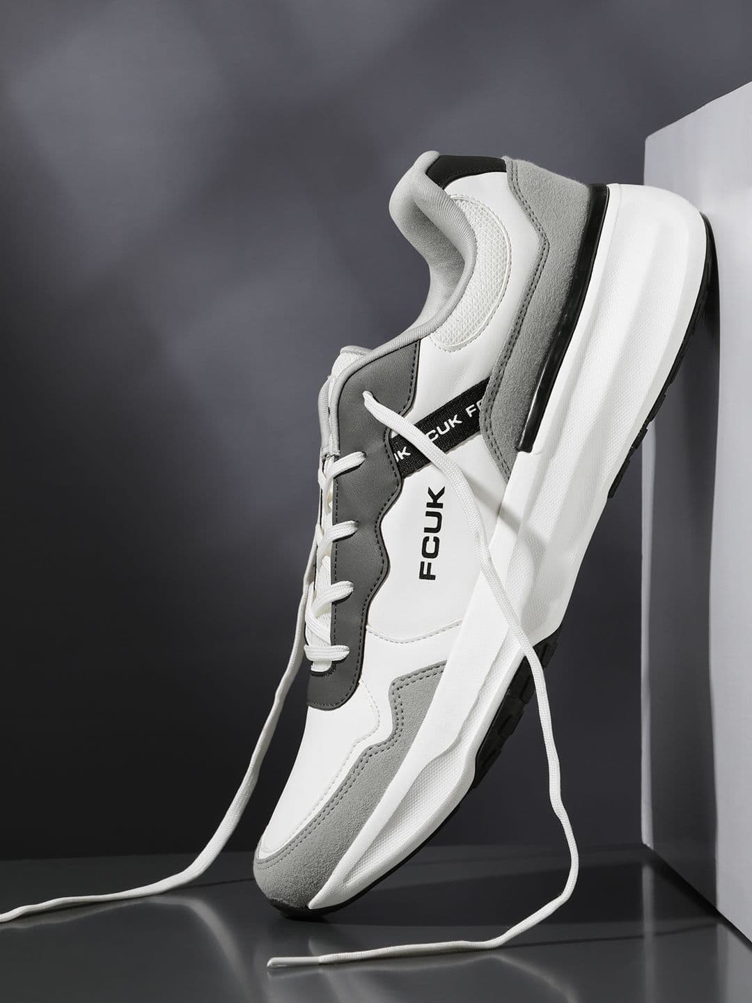 FCUK Men Colourblocked Sneakers - view 1