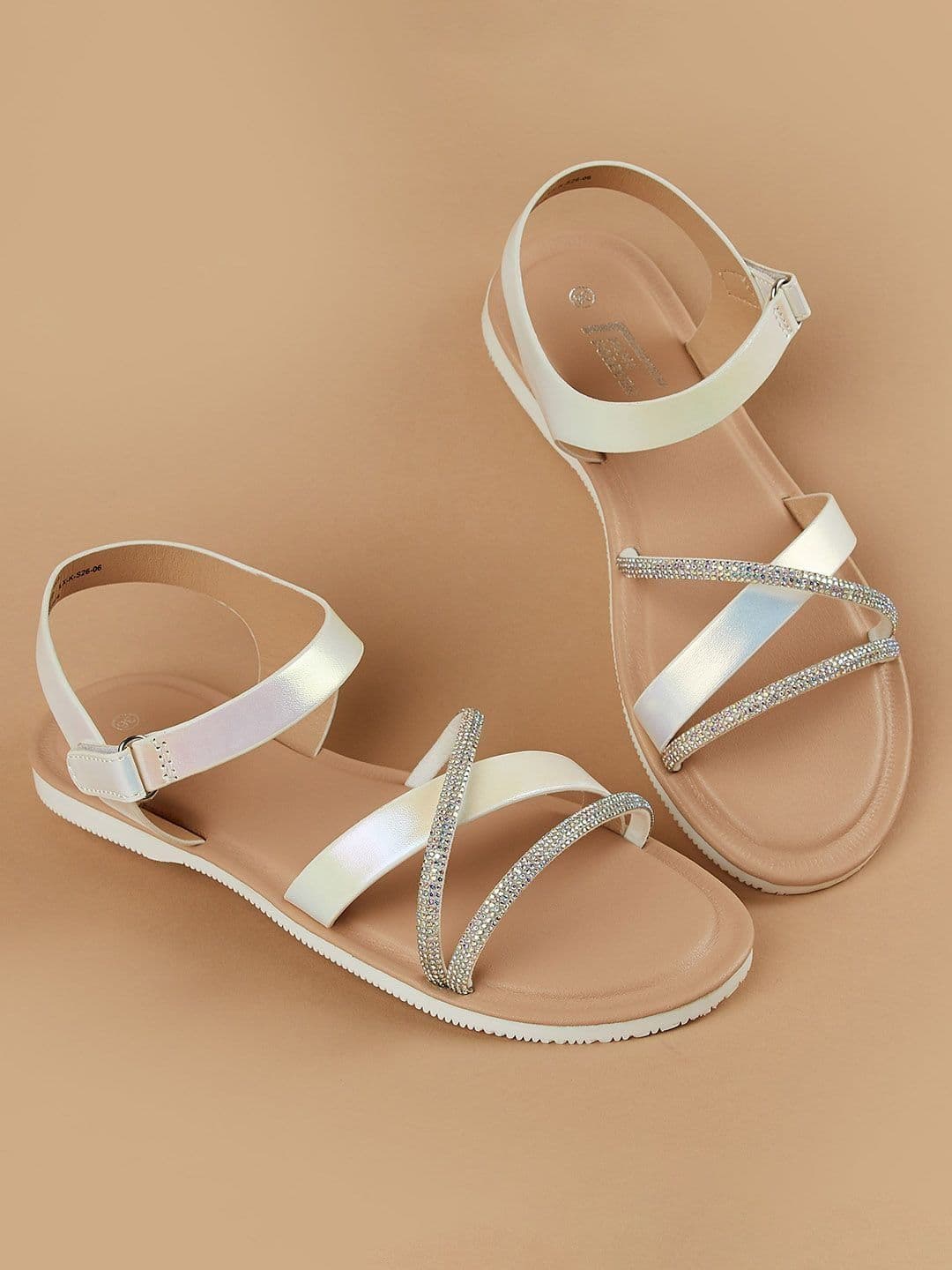 Fame Forever by Lifestyle Girls PU Comfort Sandals - view 1