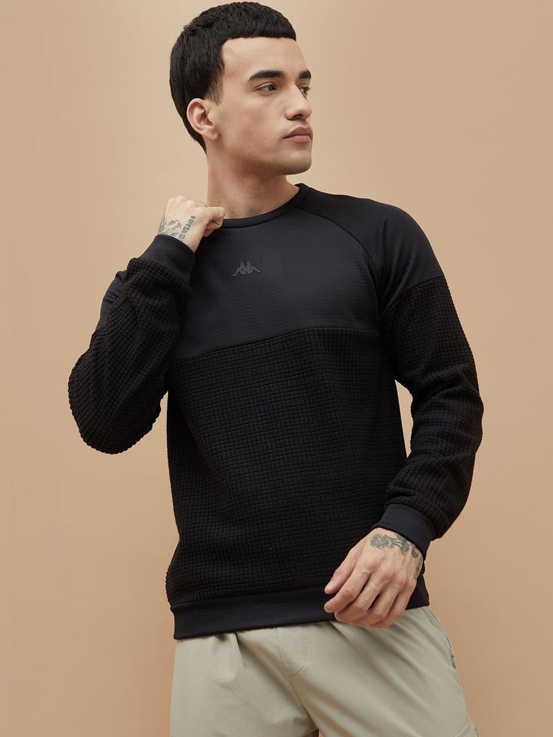 Kappa Men Colourblocked Sweatshirt - view 1