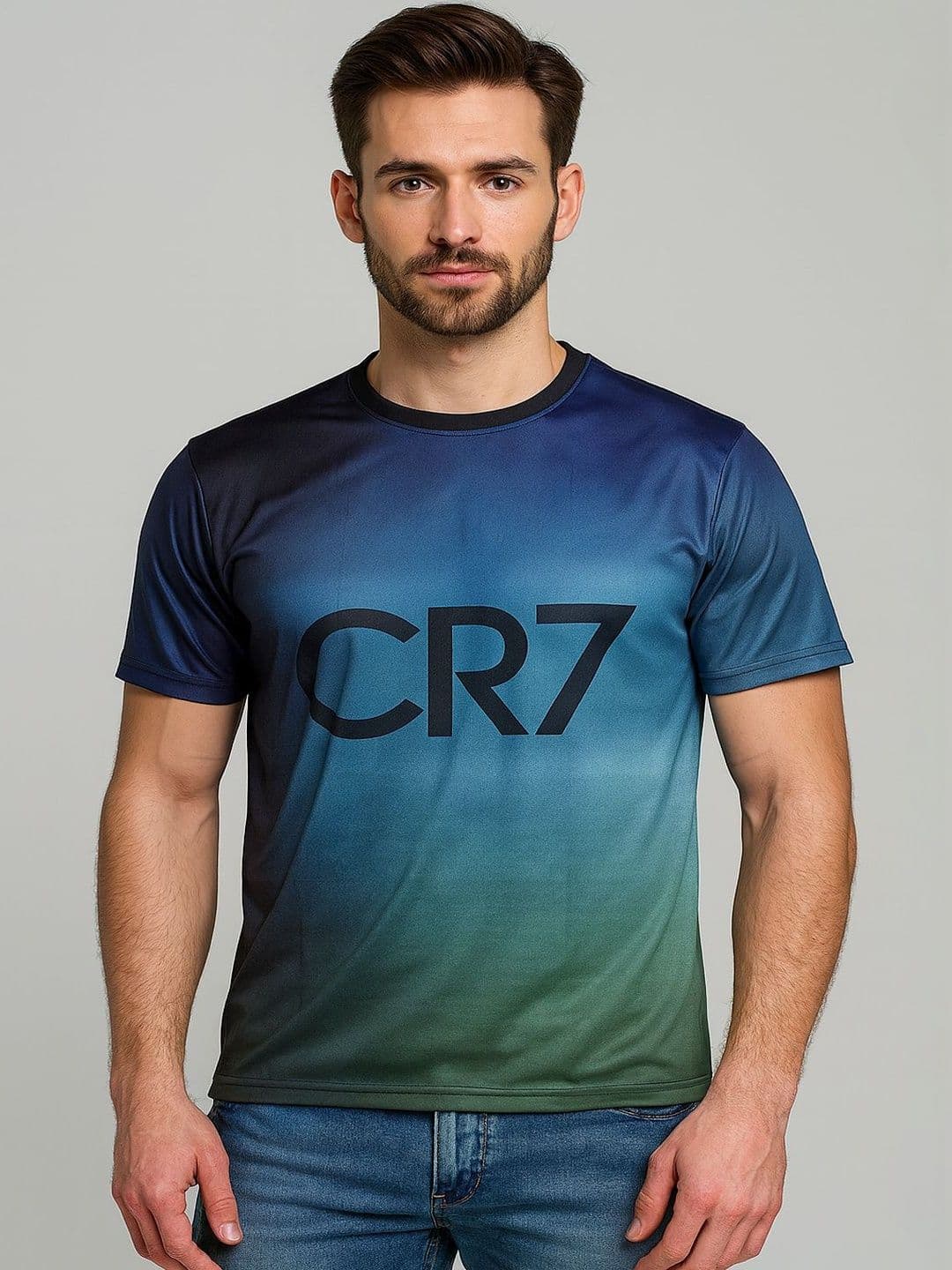 UNIVERSITY TRENDZ Men Christiania Cristiano Ronaldo Dyed T-shirt - view 1