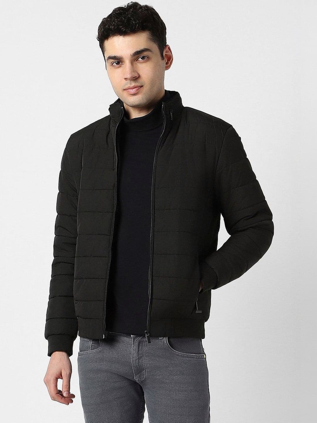 Peter England Casuals Men Lightweight Puffer Jacket - view 1
