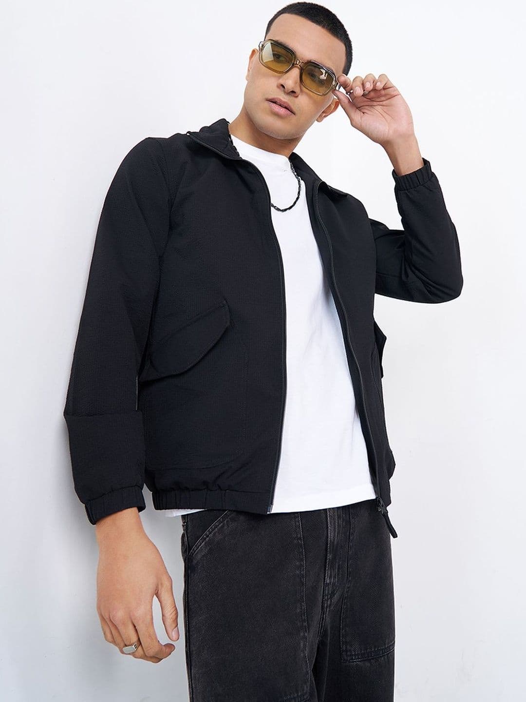 People Men Lightweight Woven Jacket - view 1