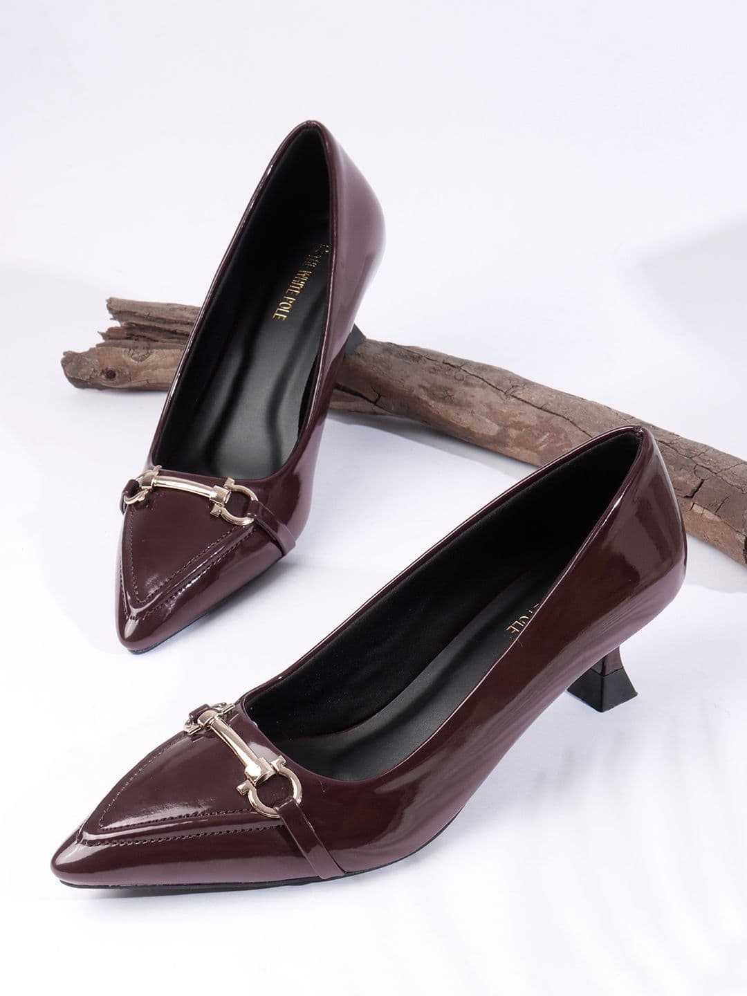 THE WHITE POLE Pointed Toe Heels - view 1