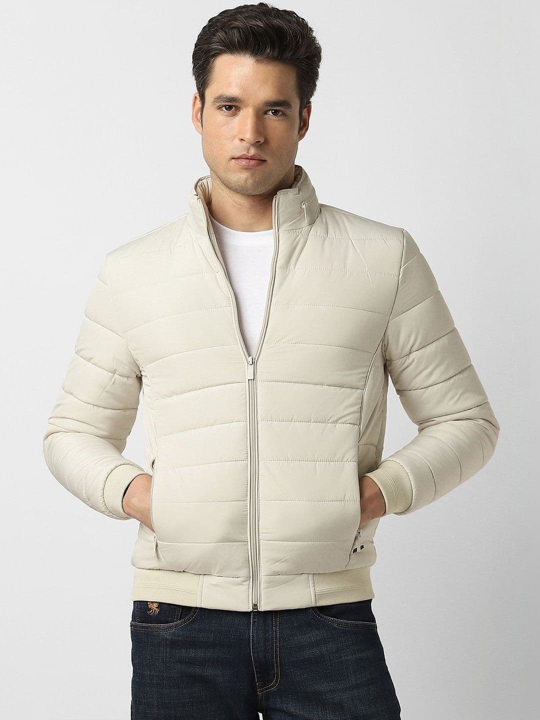Peter England Casuals Men Lightweight Puffer Jacket - view 1