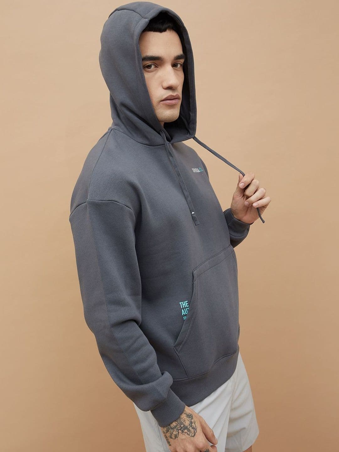 Kappa Men Printed Hooded Sweatshirt - view 1