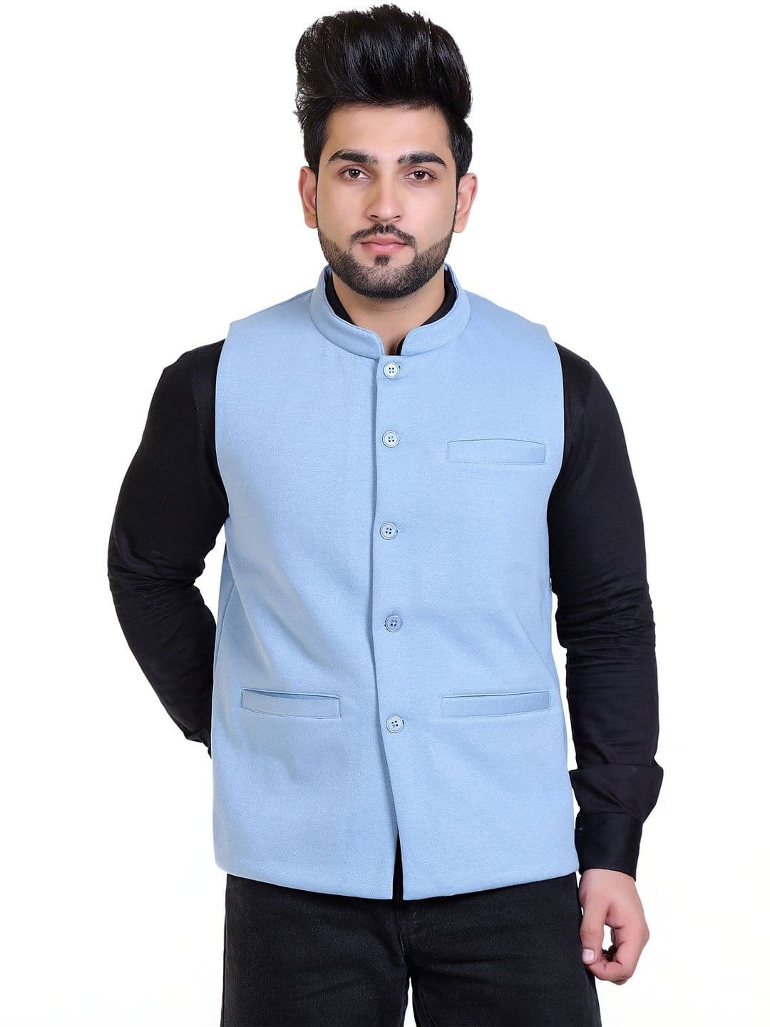Mast & Harbour Men Fleece Fashion Jacket - view 1