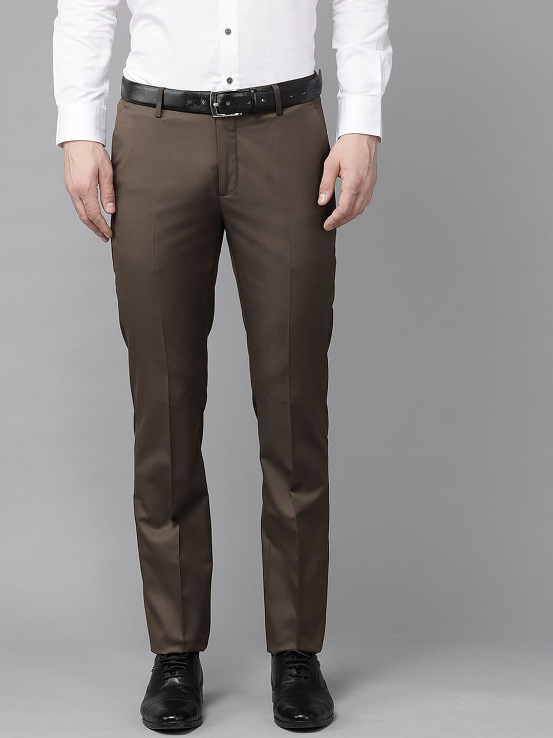 Arrow Men Mid-Rise Tailored Fit Formal Trousers - view 1