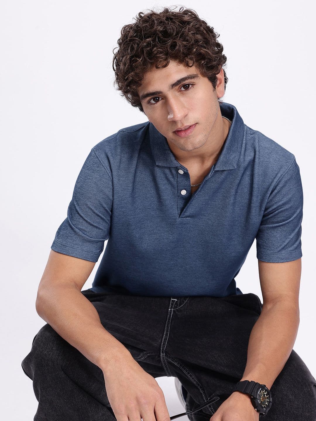 Kook N Keech Polo Collar T-shirt - view 1