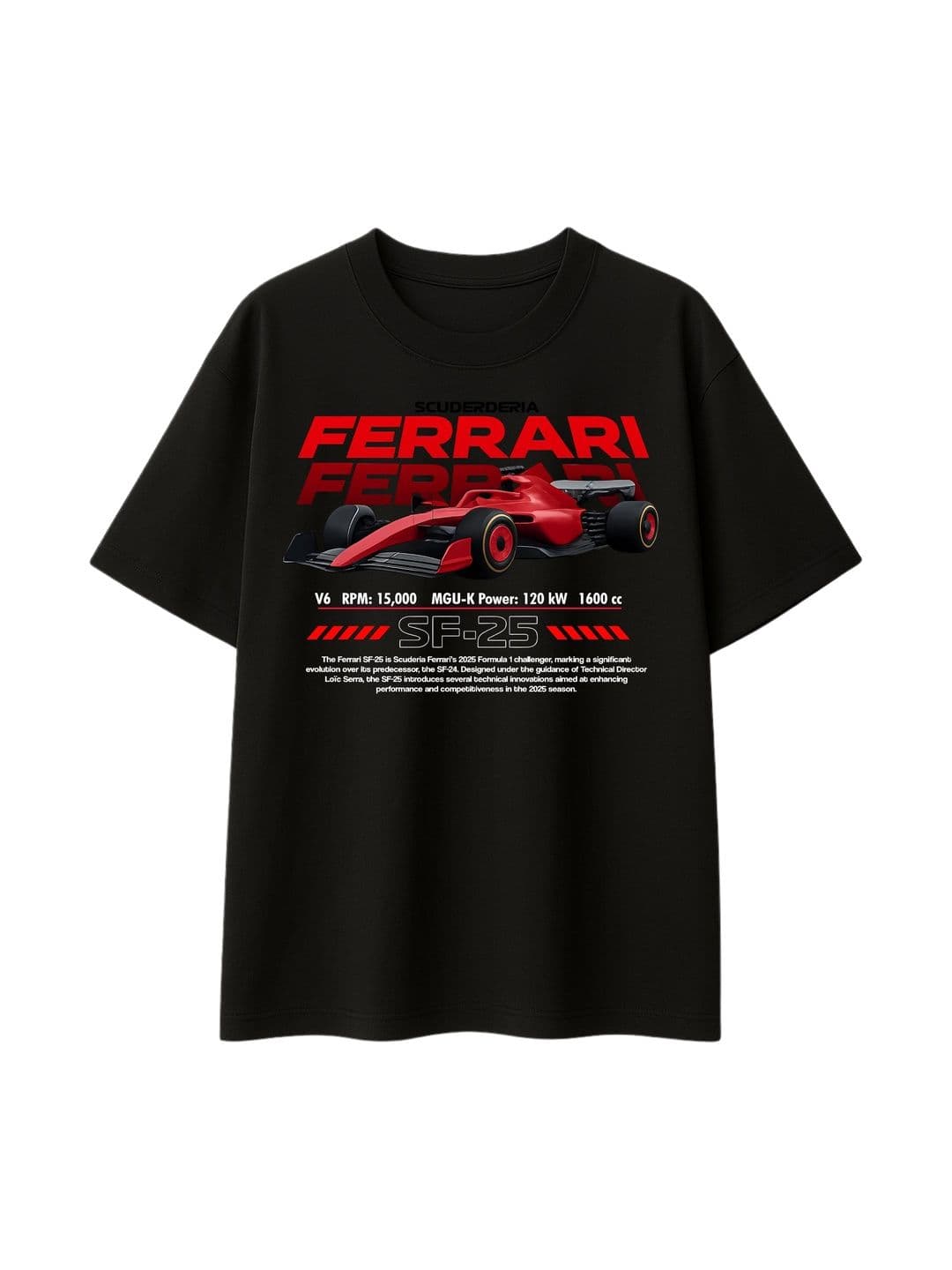 TeeSlix Men Scuderia Ferrari Formula 1 Printed T-shirt - view 1