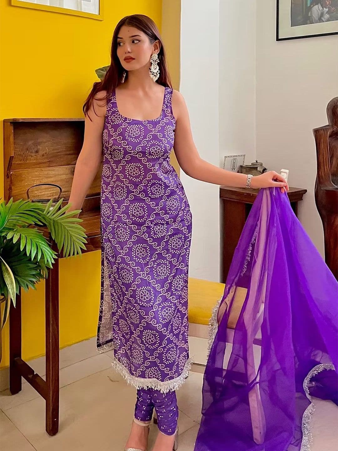 Handish Women Ethnic Motifs Printed Indie Prints Kurta - view 1
