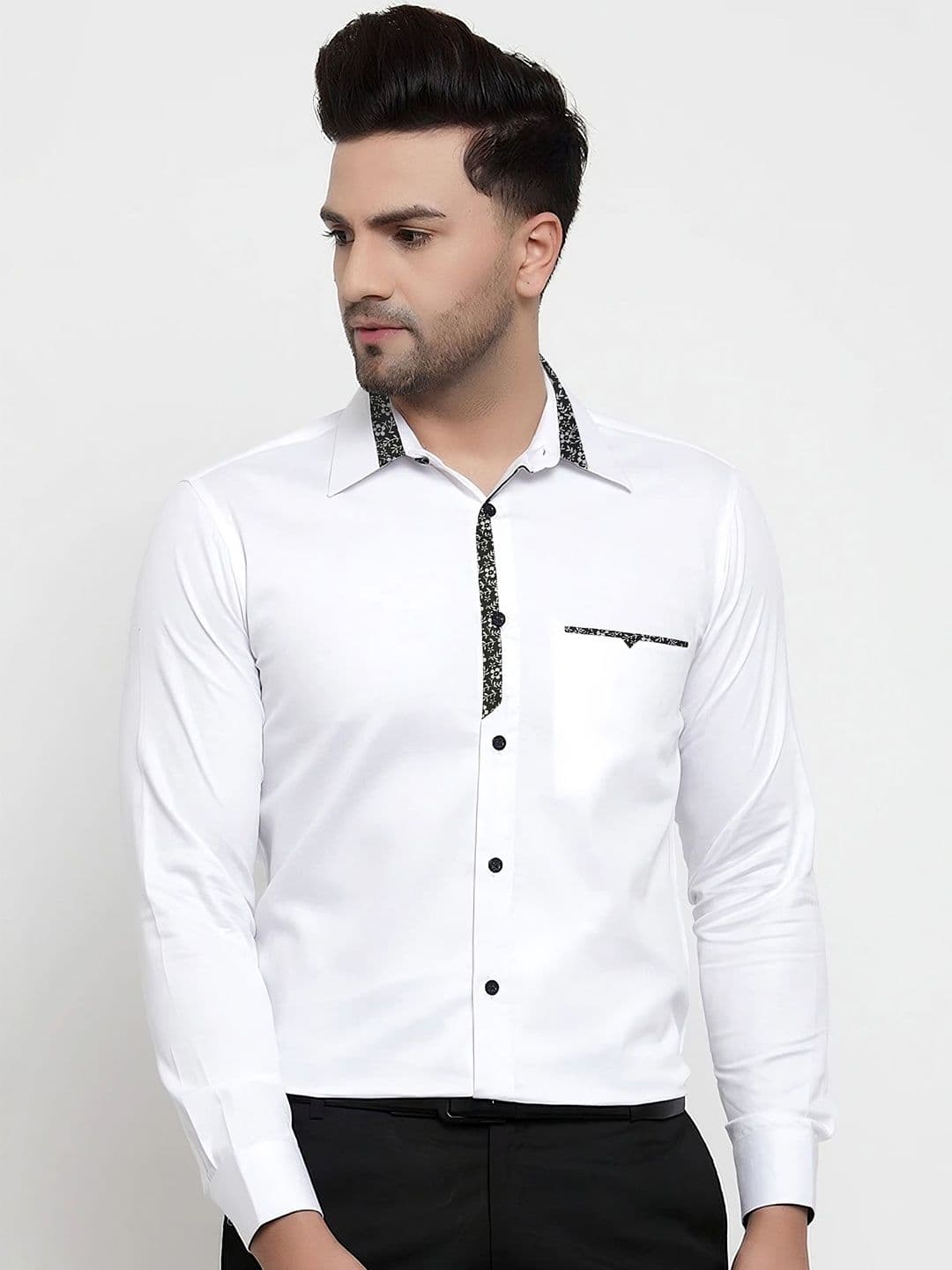 WEBRIC Men Slim Fit Party Shirt - view 1